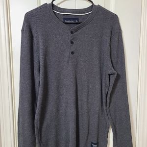 Abercrombie & Fitch Men's 3 Button Sweater (L)